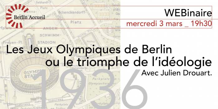 WEBinaire : Les Jeux Olympiques de Berlin-1936 ou le triomphe de l'idéologie