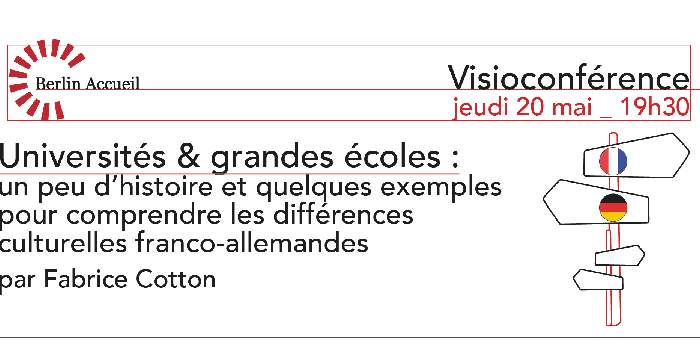 Visioconférence : Enseignements supérieurs allemand et français : organisation, histoire et différences culturelles.