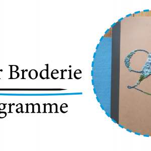 At. Broderie. Monogramme