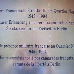 Exposition - 49 ans d'armée française à Berlin 1945 - 1994