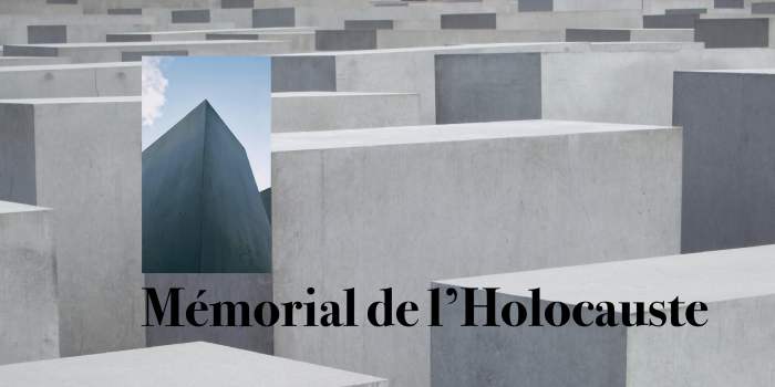 Atelier-photo : Le Mémorial aux Juifs assassinés d'Europe ou Mémorial de l'Holocauste
