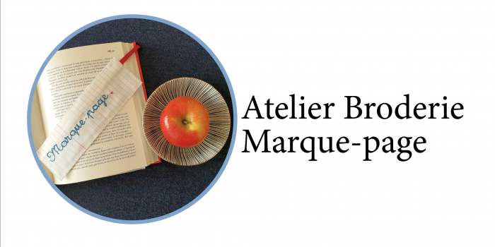 Atelier Broderie : Marque-page
