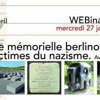 La culture mémorielle berlinoise et les victimes du nazisme - Mercredi 27 janvier 2021 19:30-21:00