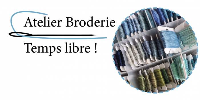 At. Broderie. Temps libre !